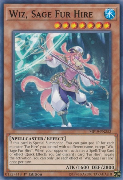 Wiz, Sage Fur Hire (Common) [MP19-EN252-C]