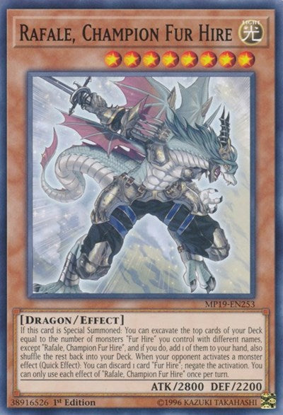 Rafale, Champion Fur Hire (Common) [MP19-EN253-C]