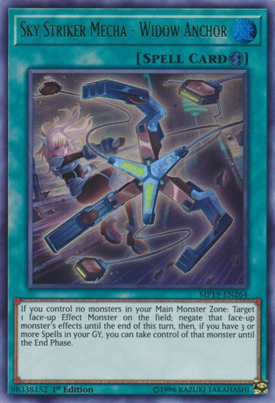 Sky Striker Mecha - Widow Anchor (Ultra Rare) [MP19-EN264-UR]