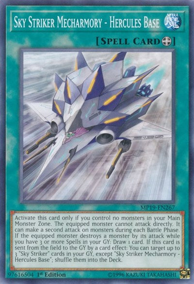 Sky Striker Mecharmory - Hercules Base (Common) [MP19-EN267-C]