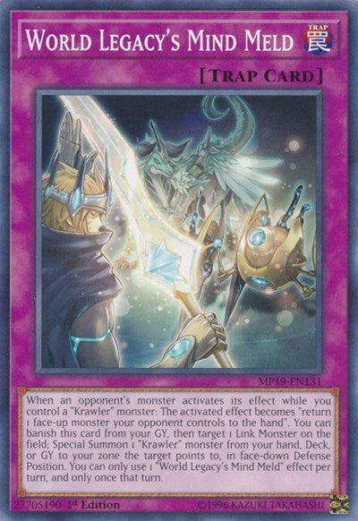 World Legacy's Mind Meld (Common) [MP19-EN131-C]