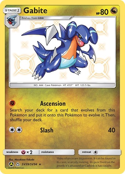 Gabite - SV39/SV94 (Shiny Holo Rare) [HIF-SV39-SHHR]