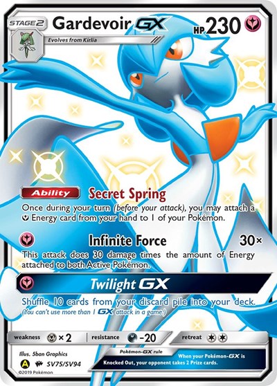 Gardevoir GX - SV75/SV94 (Shiny Holo Rare) [HIF-SV75-SHHR]