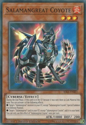 Salamangreat Coyote (Super Rare) [RIRA-ENSE1-SuR]