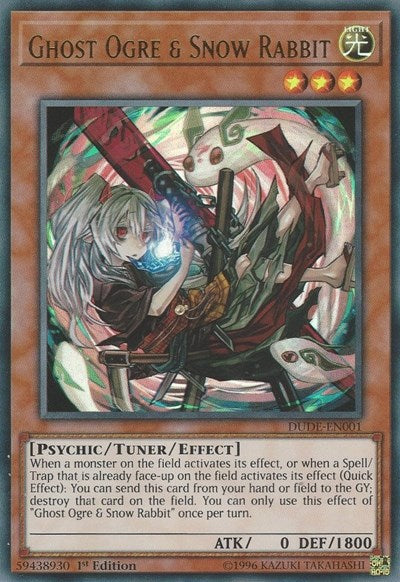 Ghost Ogre & Snow Rabbit (Ultra Rare) [DUDE-EN001-UR]