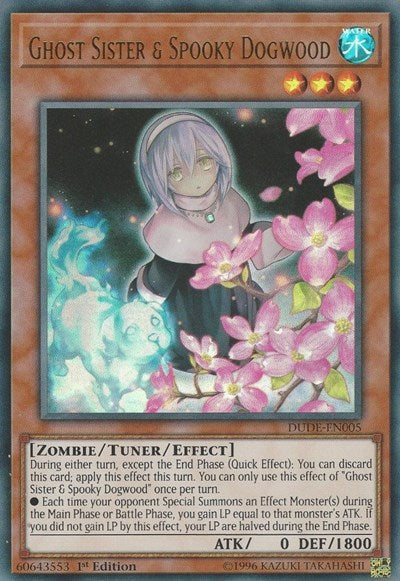 Ghost Sister & Spooky Dogwood (Ultra Rare) [DUDE-EN005-UR]
