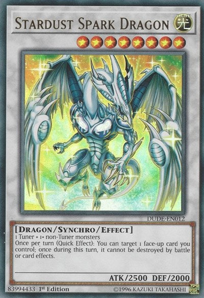 Stardust Spark Dragon (Ultra Rare) [DUDE-EN012-UR]