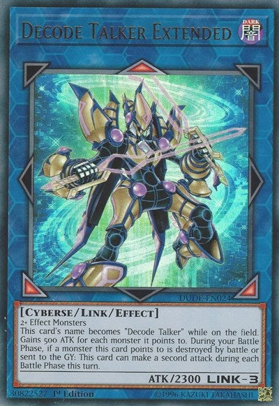 Decode Talker Extended (Ultra Rare) [DUDE-EN024-UR]