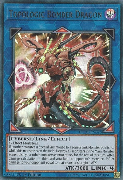 Topologic Bomber Dragon (Ultra Rare) [DUDE-EN025-UR]