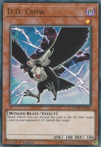 D.D. Crow (Ultra Rare) [DUDE-EN027-UR]