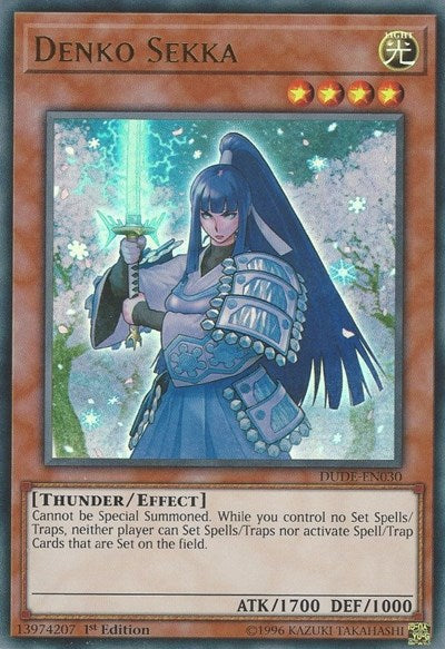 Denko Sekka (Ultra Rare) [DUDE-EN030-UR]