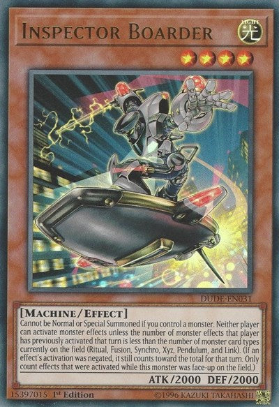 Inspector Boarder (Ultra Rare) [DUDE-EN031-UR]