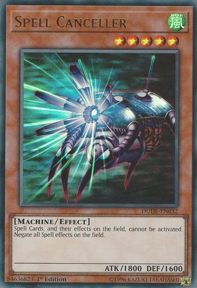 Spell Canceller (Ultra Rare) [DUDE-EN032-UR]