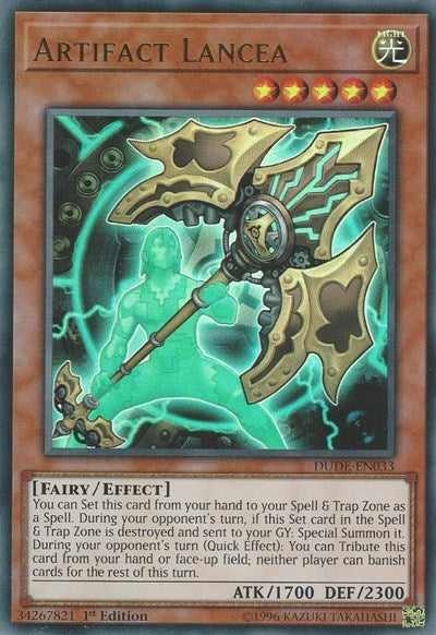 Artifact Lancea (Ultra Rare) [DUDE-EN033-UR]