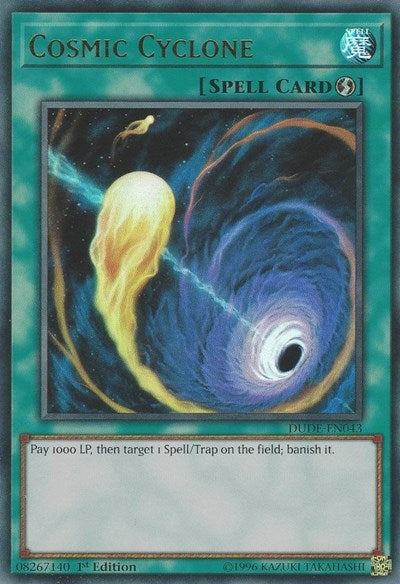 Cosmic Cyclone (Ultra Rare) [DUDE-EN043-UR]