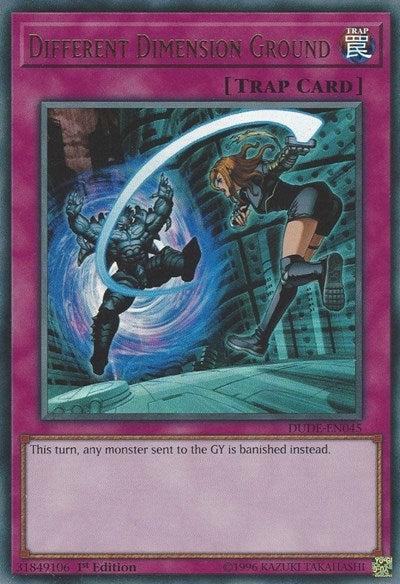 Different Dimension Ground (Ultra Rare) [DUDE-EN045-UR]