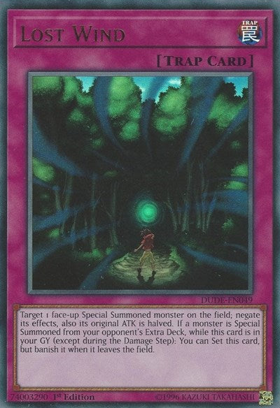 Lost Wind (Ultra Rare) [DUDE-EN049-UR]