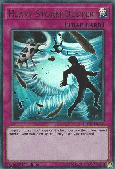 Heavy Storm Duster (Ultra Rare) [DUDE-EN050-UR]