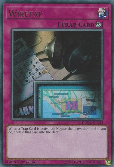Wiretap (Ultra Rare) [DUDE-EN054-UR]