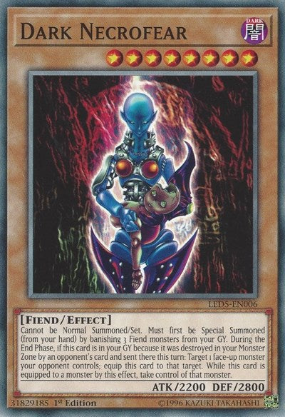 Dark Necrofear (Common) [LED5-EN006-C]