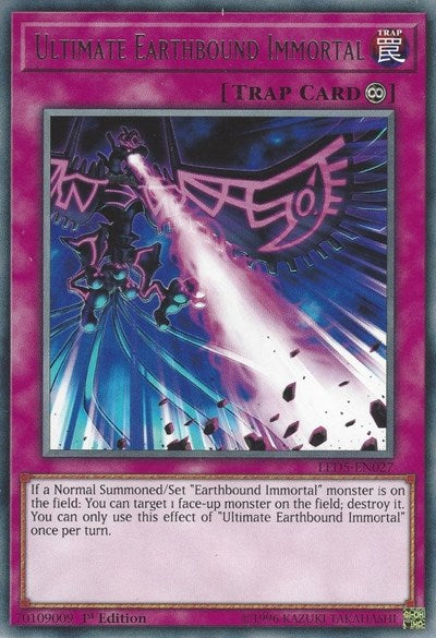 Ultimate Earthbound Immortal (Rare) [LED5-EN027-R]