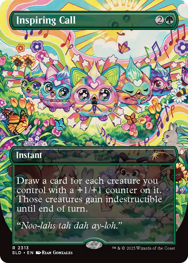 Inspiring Call - Borderless - Full Art [SLD-2313]