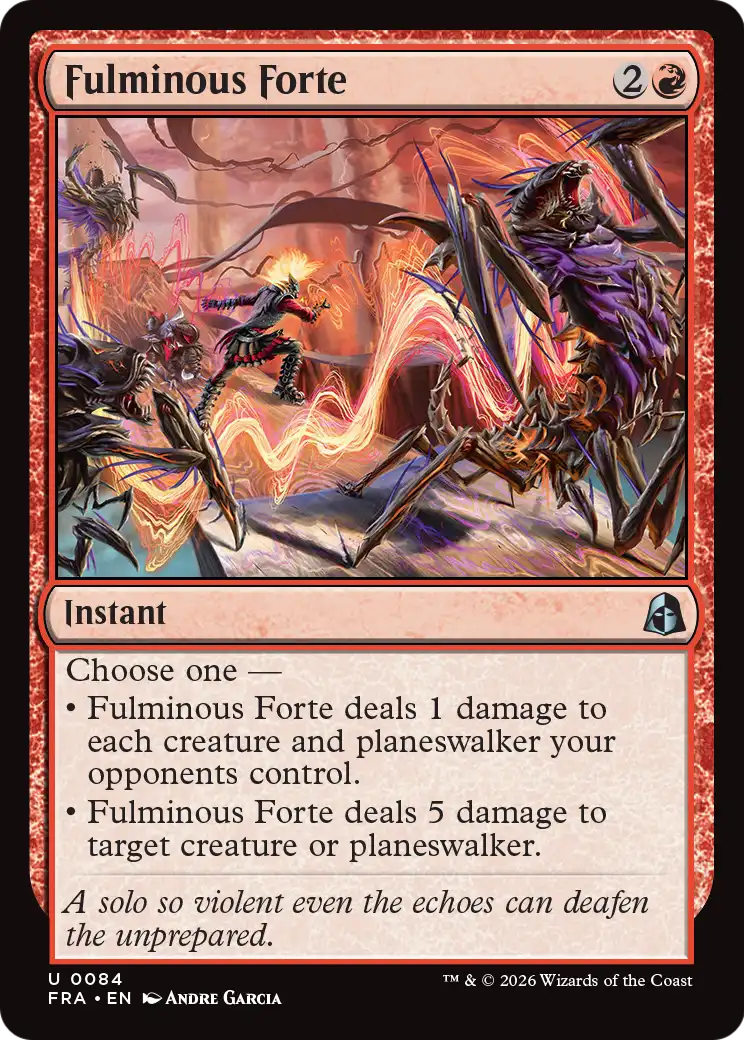 Fulminous Forte [FRA-84]