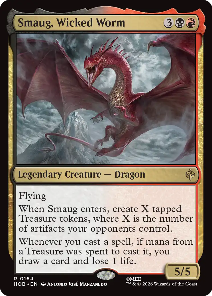 Smaug, Wicked Worm [HOB-164]