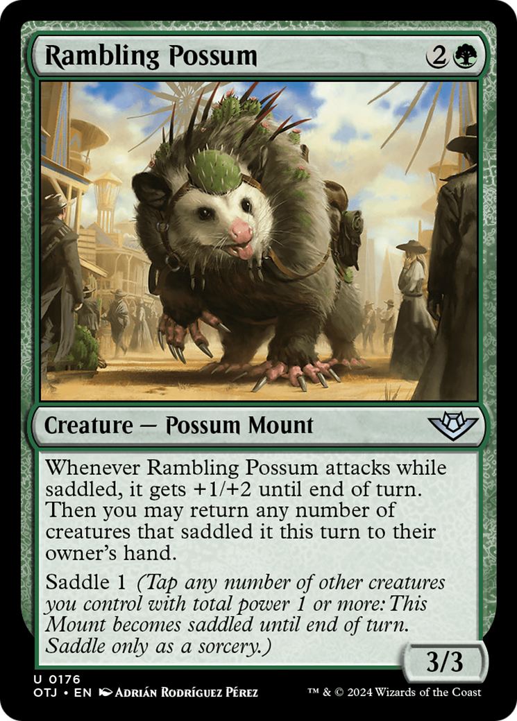 Rambling Possum [OTJ-176]