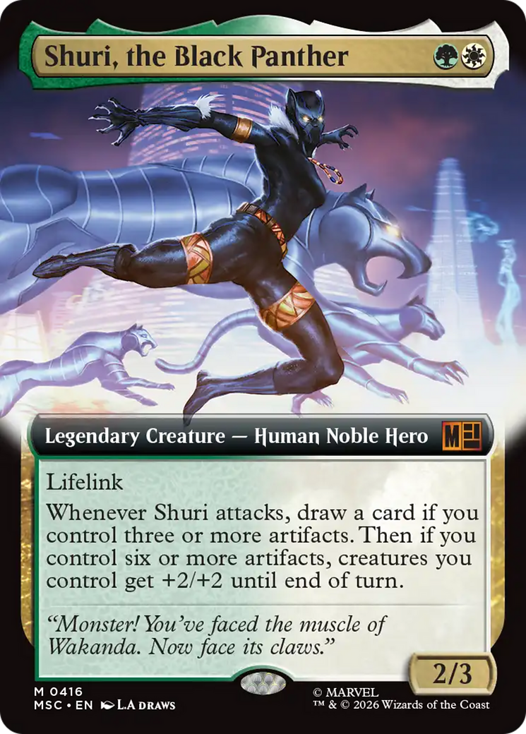 Shuri, the Black Panther - Extended Art [MSC-416]