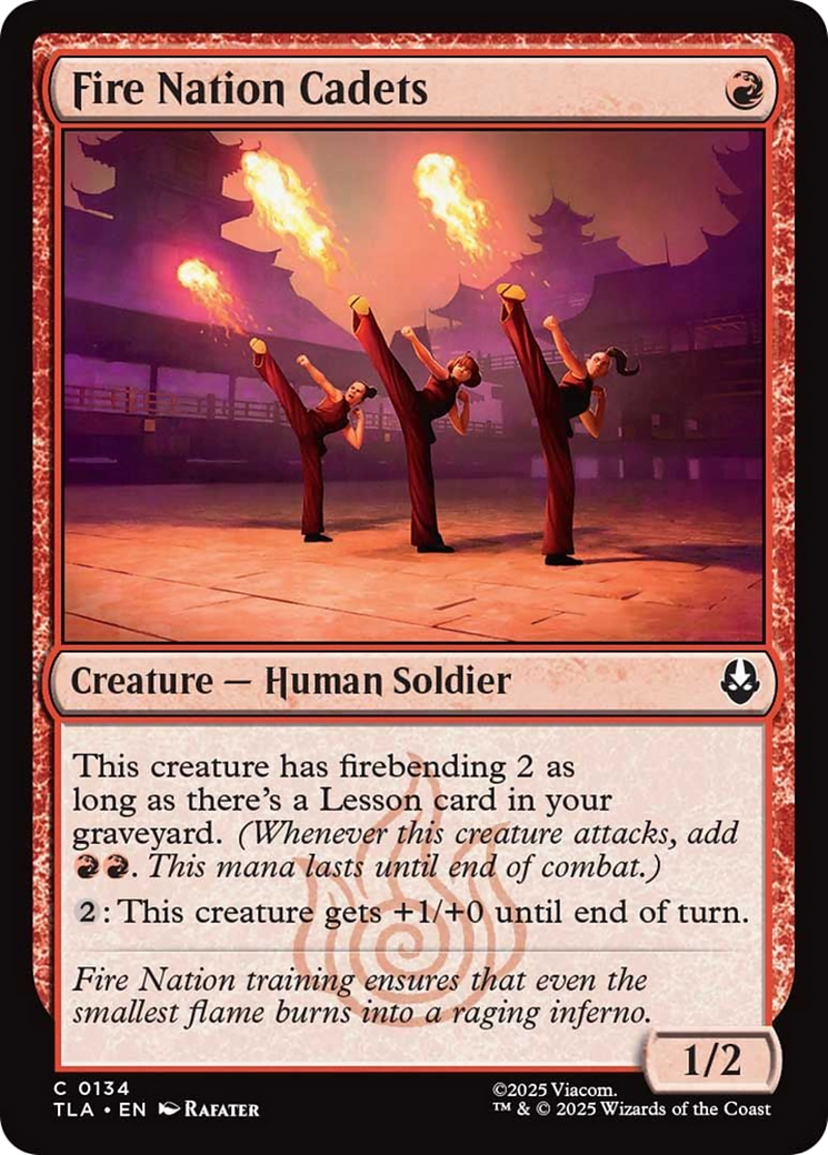 Fire Nation Cadets [TLA-134]