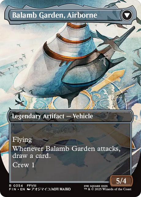Balamb Garden, SeeD Academy // Balamb Garden, Airborne - Borderless - Full Art [FIN-354]