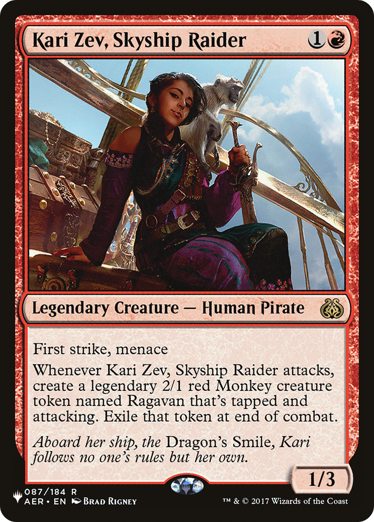 Kari Zev, Skyship Raider [PLST-AER-87]