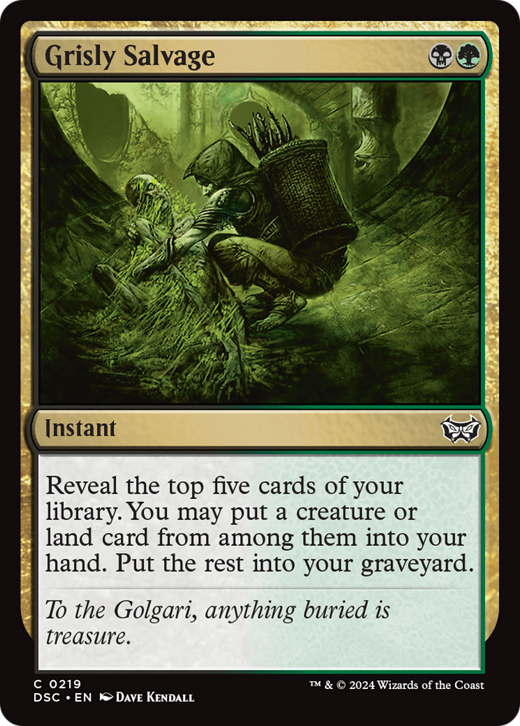 Grisly Salvage [DSC-219]