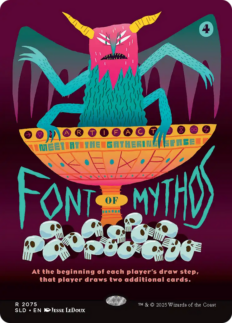 Font of Mythos - Borderless - Full Art [SLD-2075]