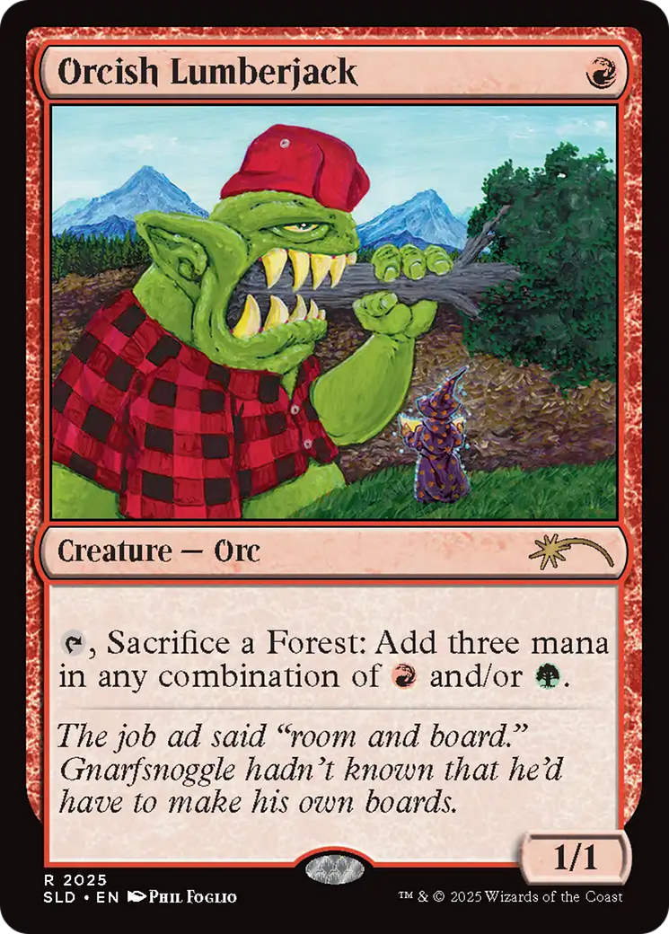 Orcish Lumberjack [SLD-2025]