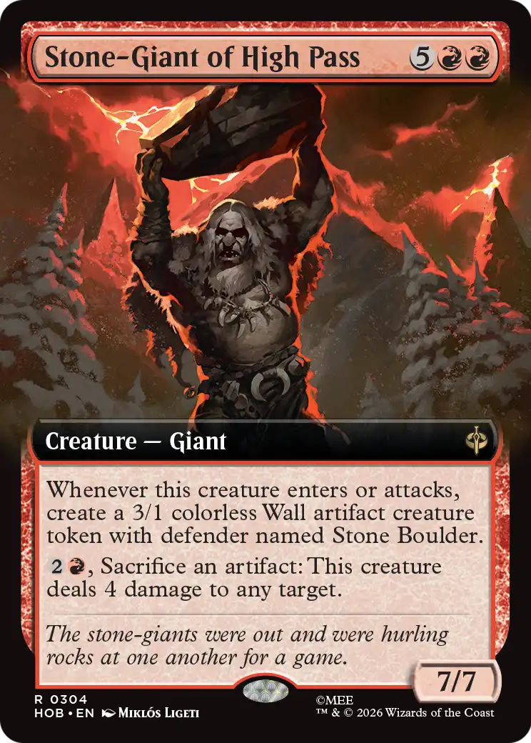 Stone-Giant of High Pass [HOB-304]