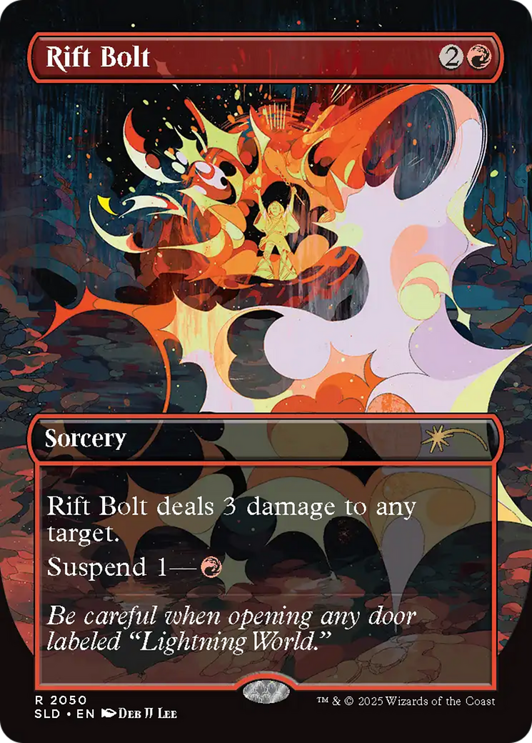 Rift Bolt - Borderless - Full Art [SLD-2050]