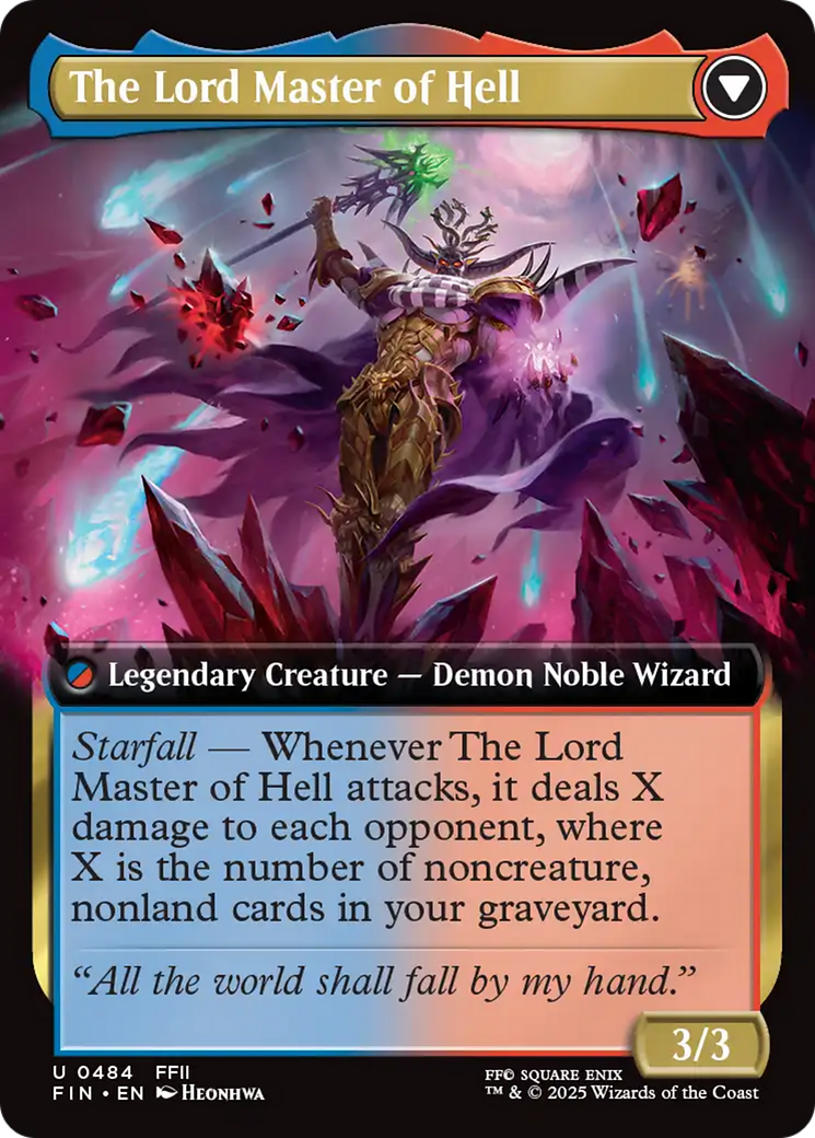 The Emperor of Palamecia // The Lord Master of Hell - Extended Art [FIN-484]