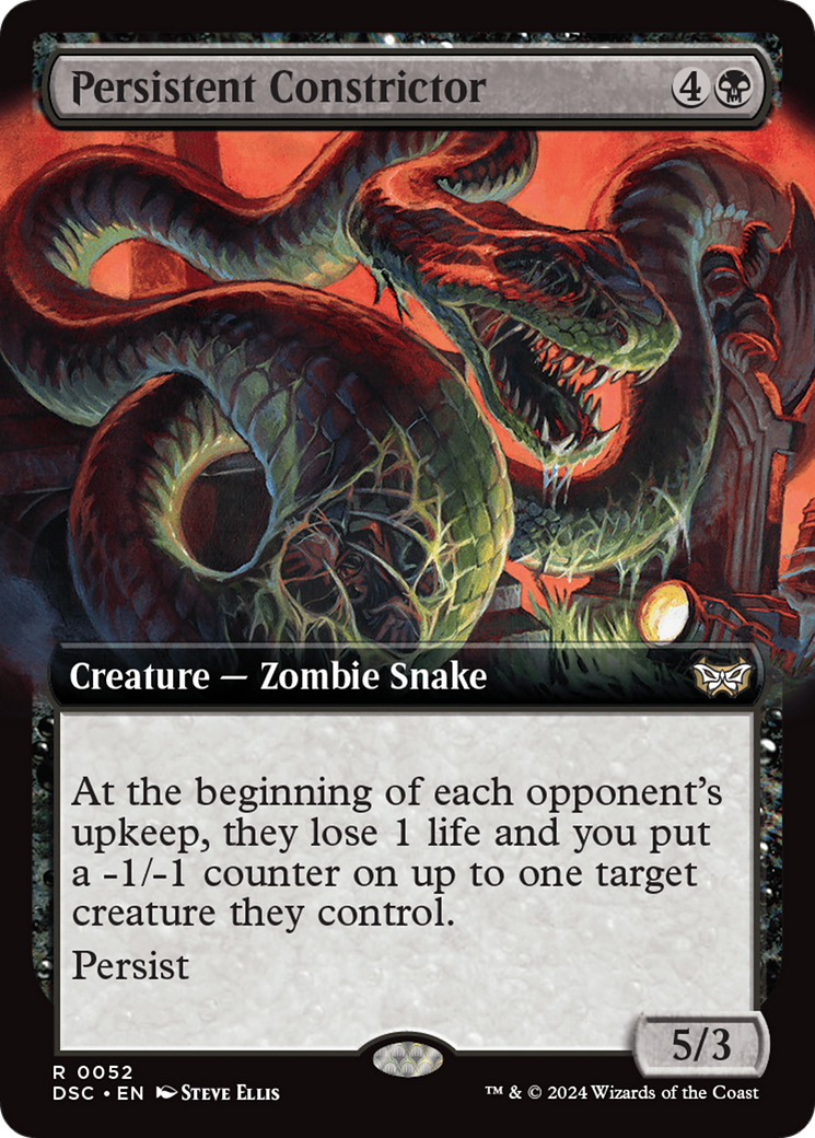 Persistent Constrictor - Extended Art [DSC-52]