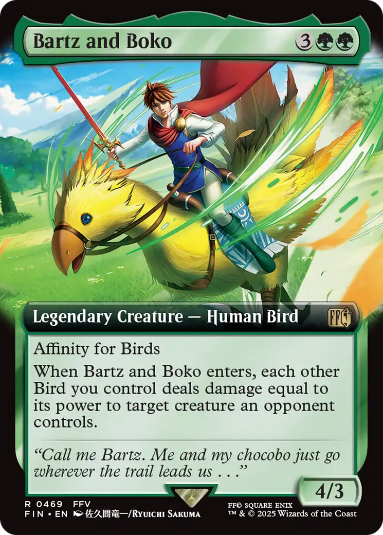 Bartz and Boko - Extended Art [FIN-469]