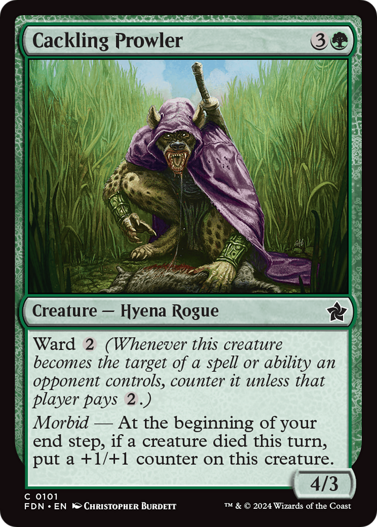 Cackling Prowler [FDN-101]