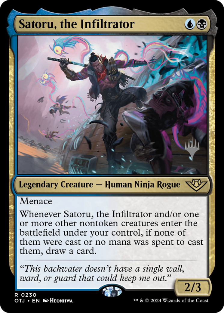 Satoru, the Infiltrator - Promo Pack [POTJ-230p]