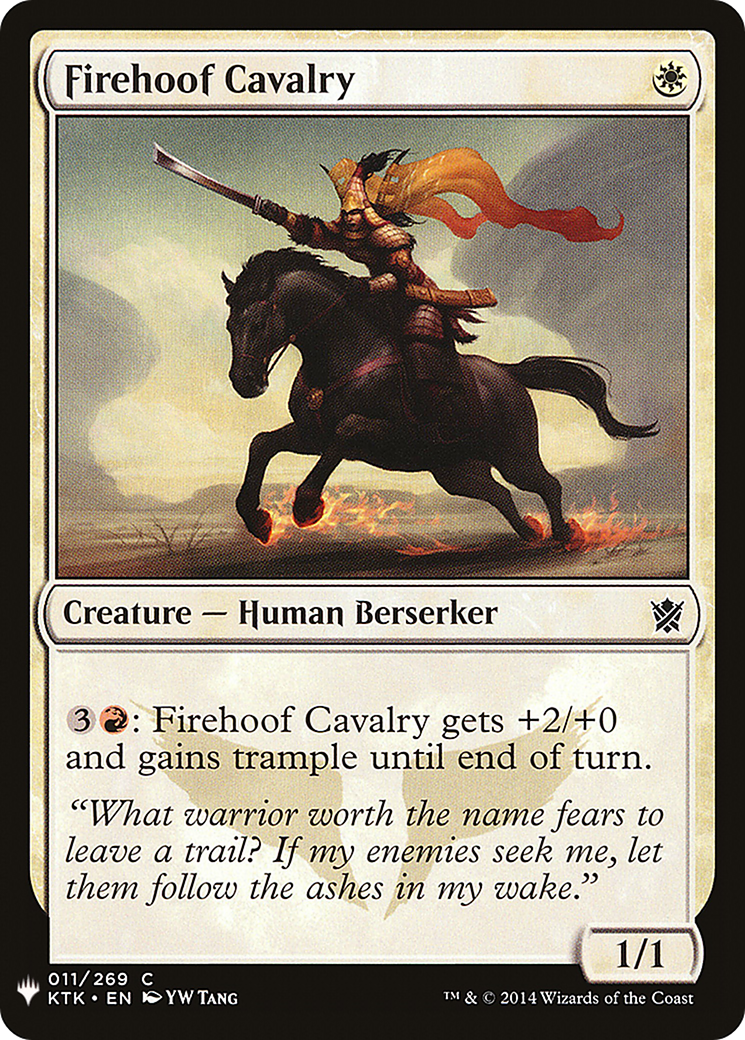 Firehoof Cavalry [PLST-KTK-11]