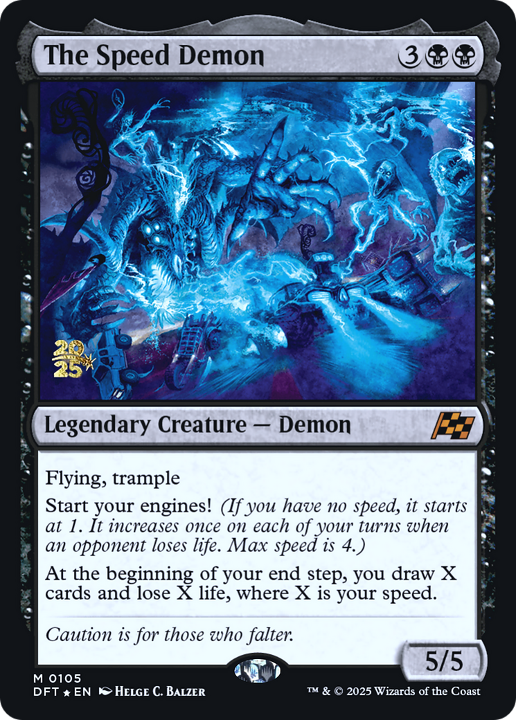 The Speed Demon - Prerelease Promo [PDFT-105s]