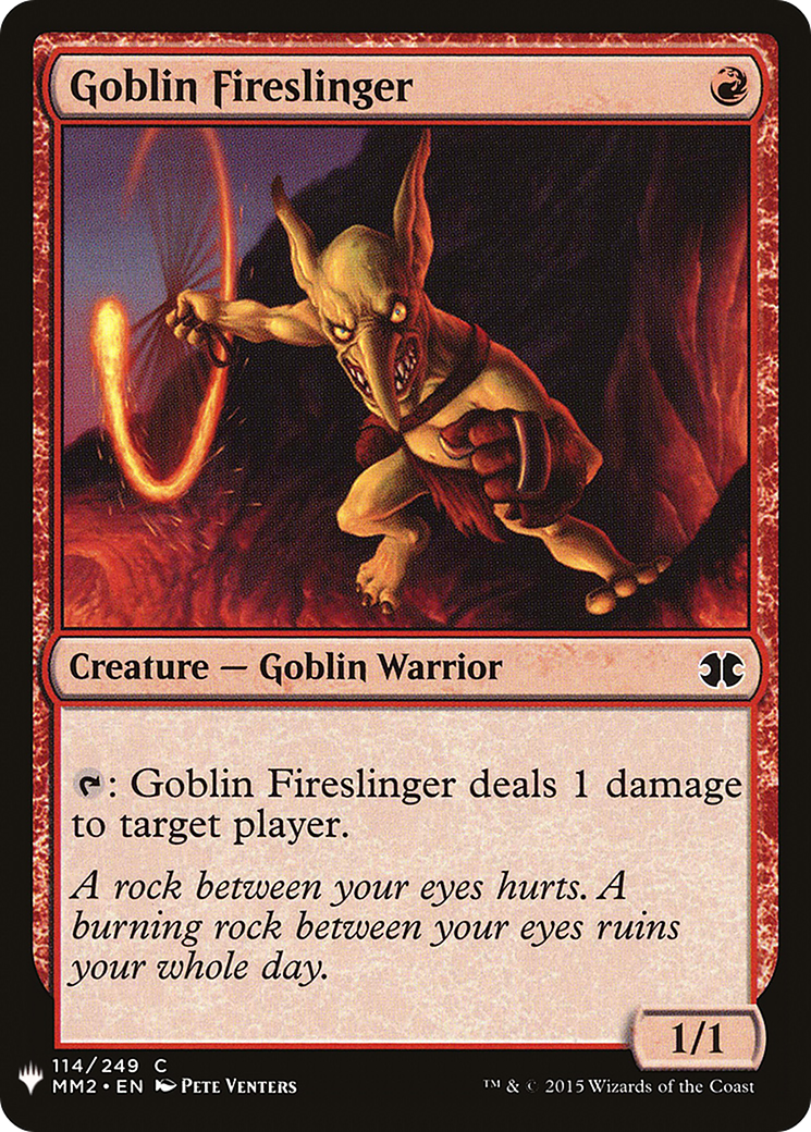 Goblin Fireslinger [PLST-MM2-114]