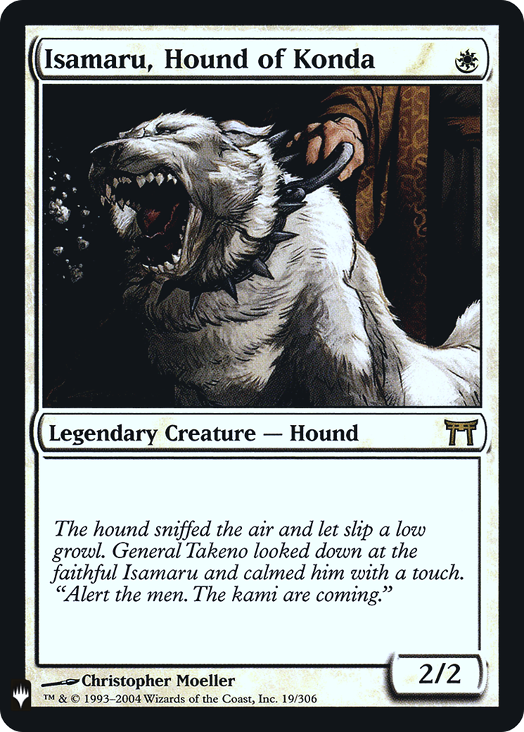 Isamaru, Hound of Konda [PLST-CHK-19]