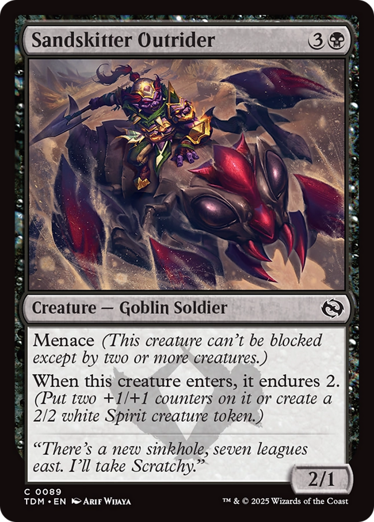 Sandskitter Outrider [TDM-89]