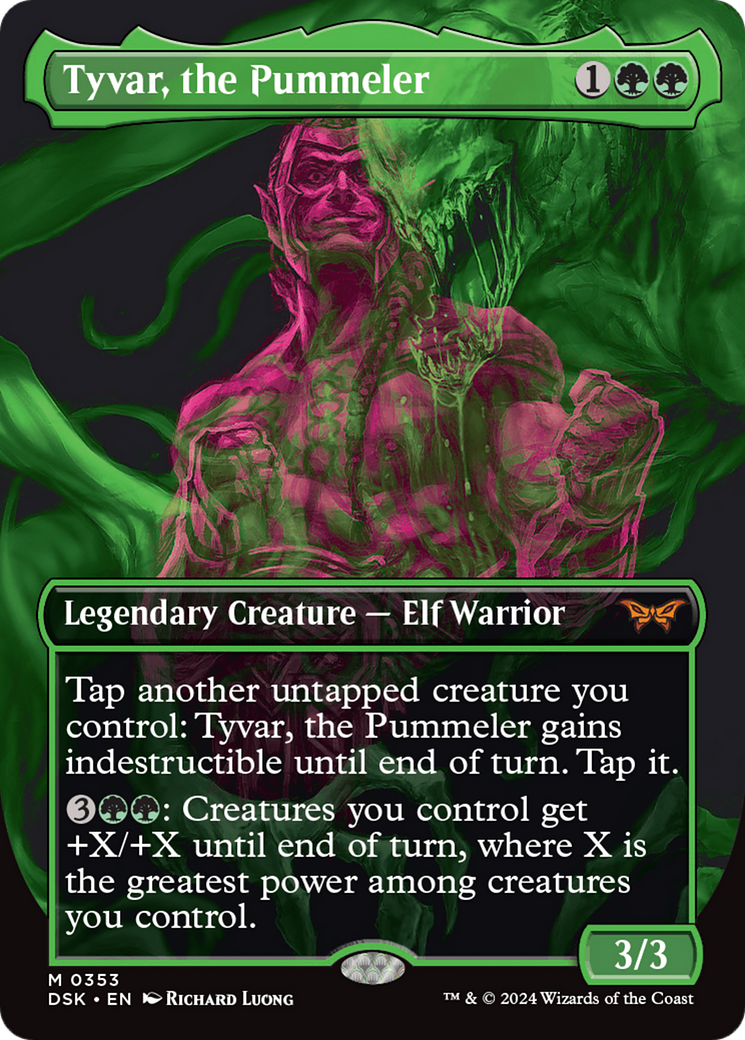 Tyvar, the Pummeler - Borderless - Full Art [DSK-353]