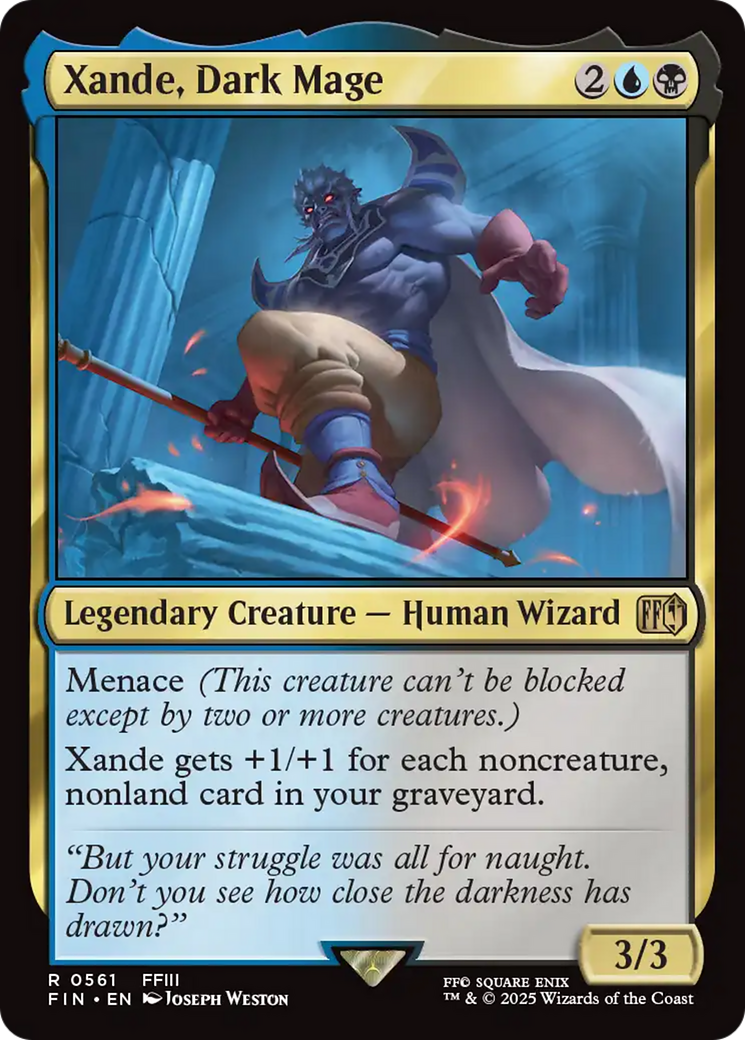 Xande, Dark Mage [FIN-561]